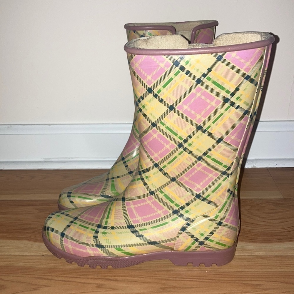 SPERRY Top Sider Women's 8 Waterproof Rubber Rain Boots - Picture 1 of 4